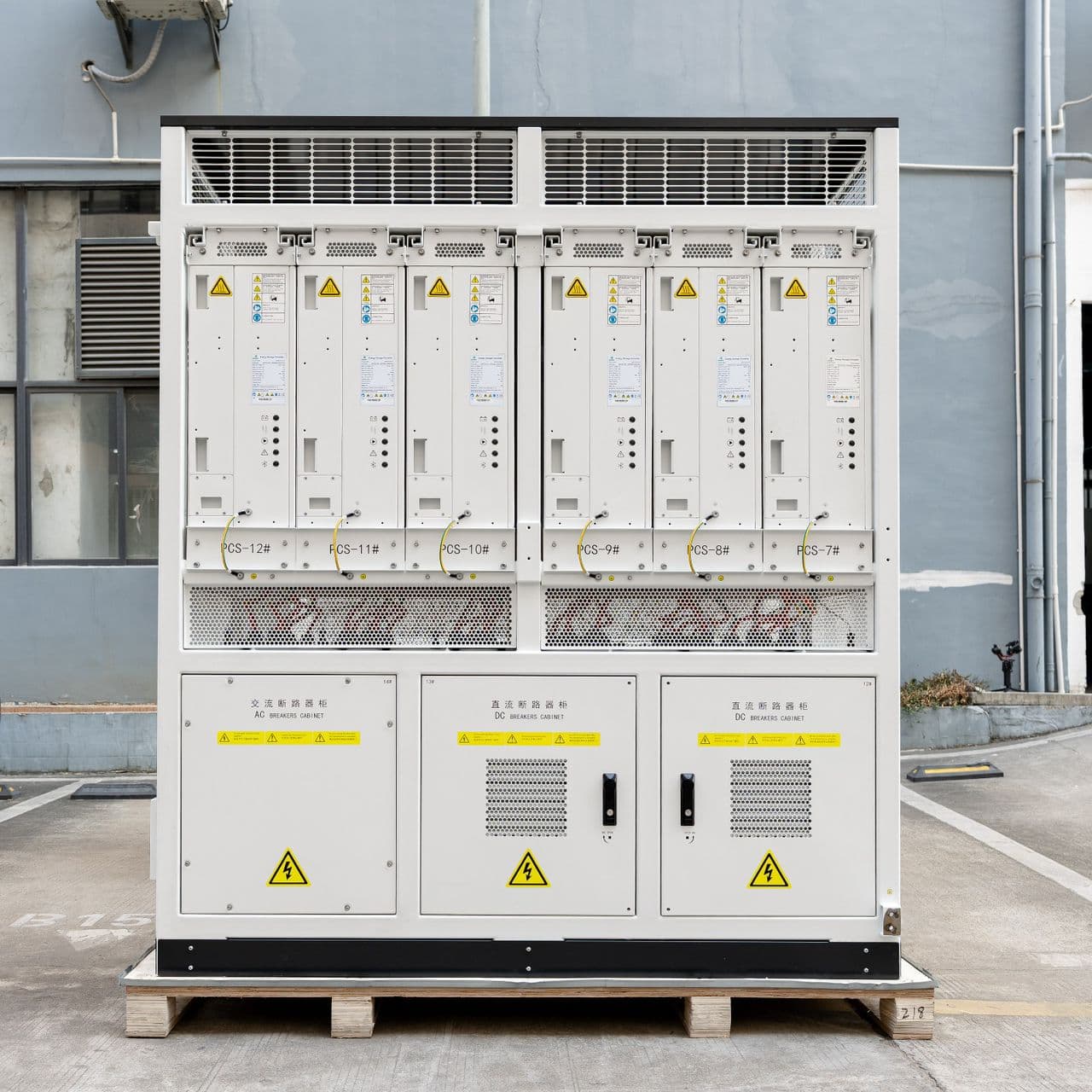 Battery Energy Storage System installation