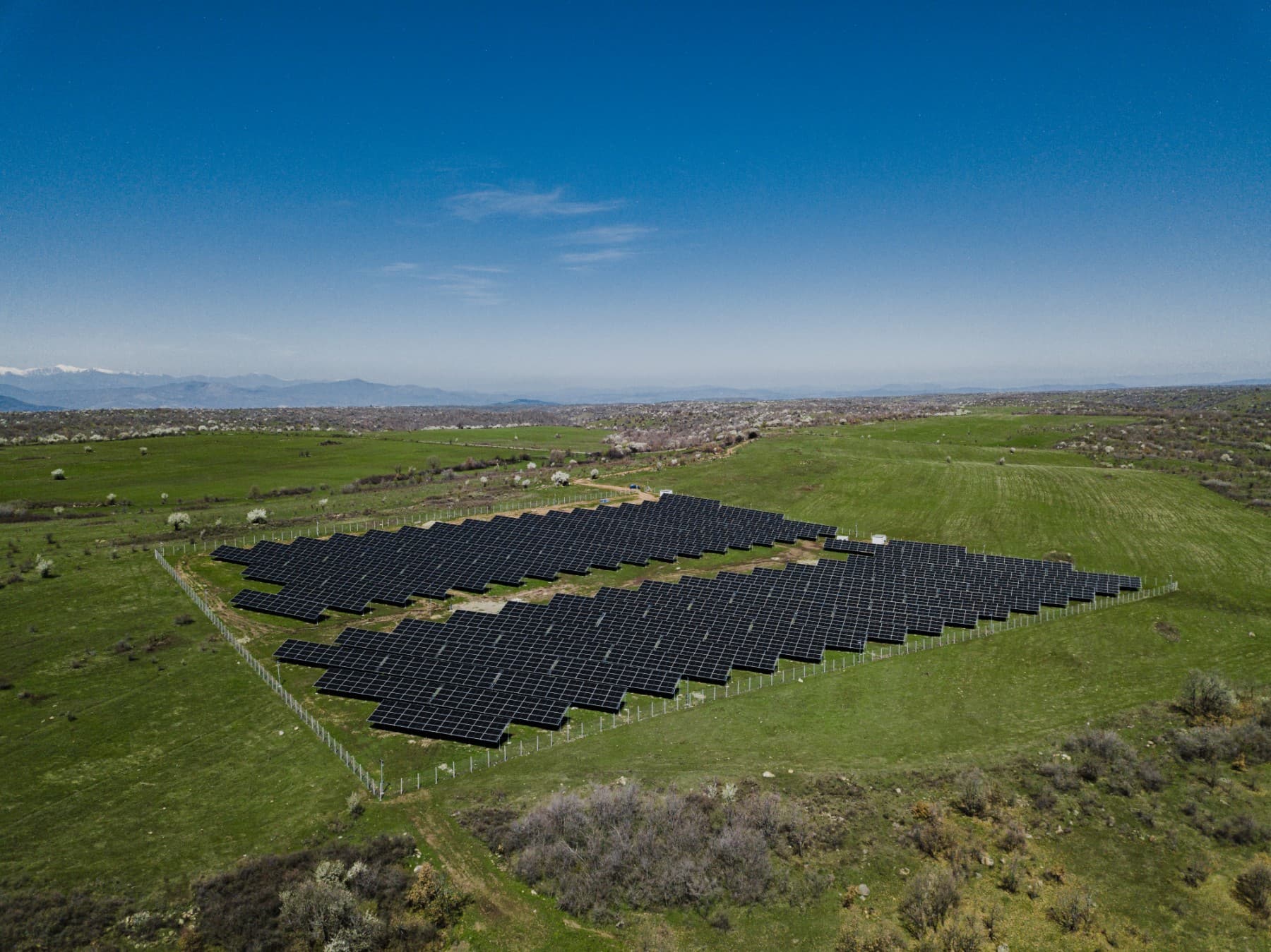 Vitachevo solar energy installation